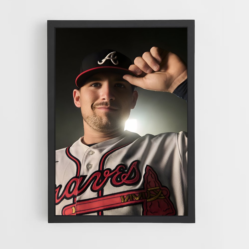 Poster Le Chapeau de Riley – affiche Baseball (vue 2)